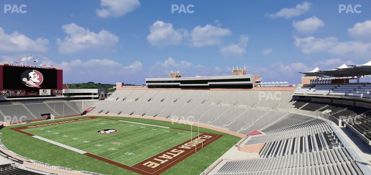 Doak Campbell Stadium - Section Club 328 Seat View