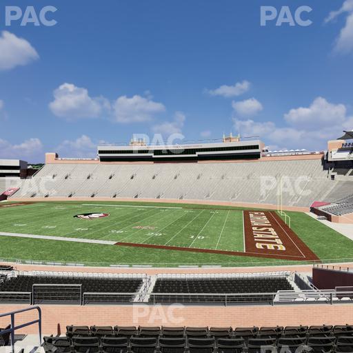 Doak Campbell Stadium - Section W 129 Seat View