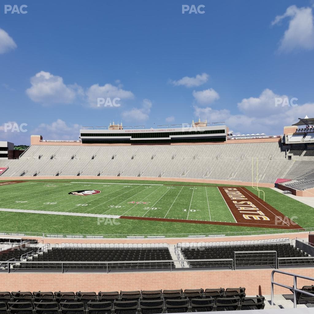 Doak Campbell Stadium - Section W 130 Seat View