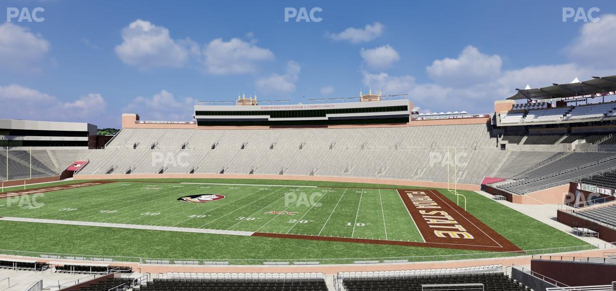 Doak Campbell Stadium - Section W 130 Seat View