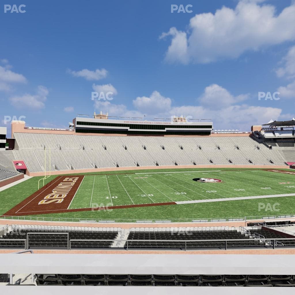 Doak Campbell Stadium - Section W 134 Seat View