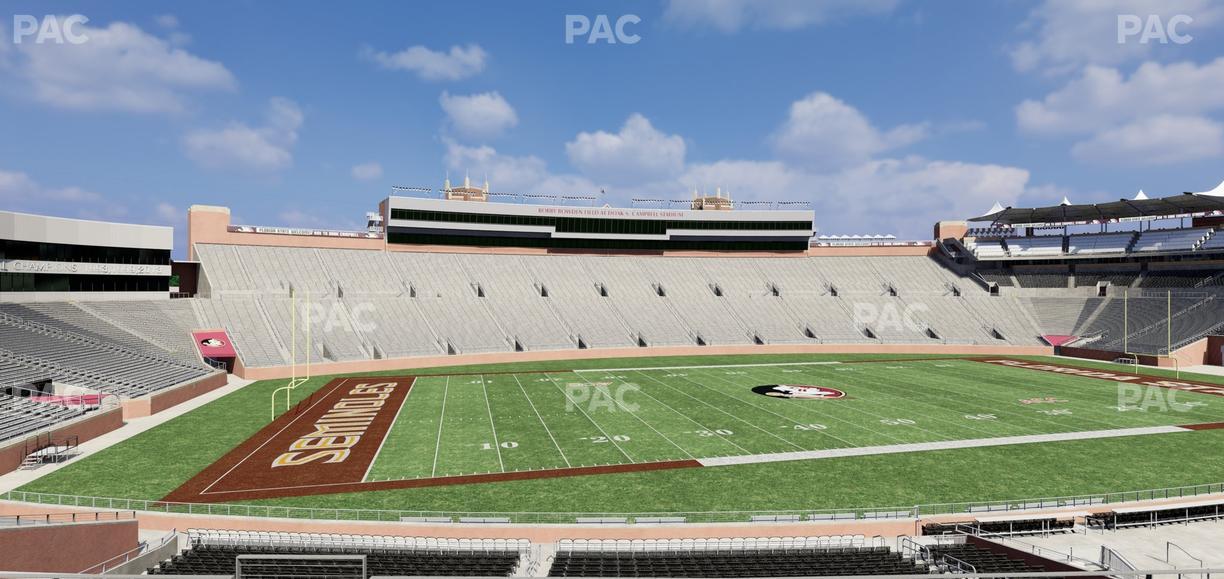 Doak Campbell Stadium - Section W 134 Seat View
