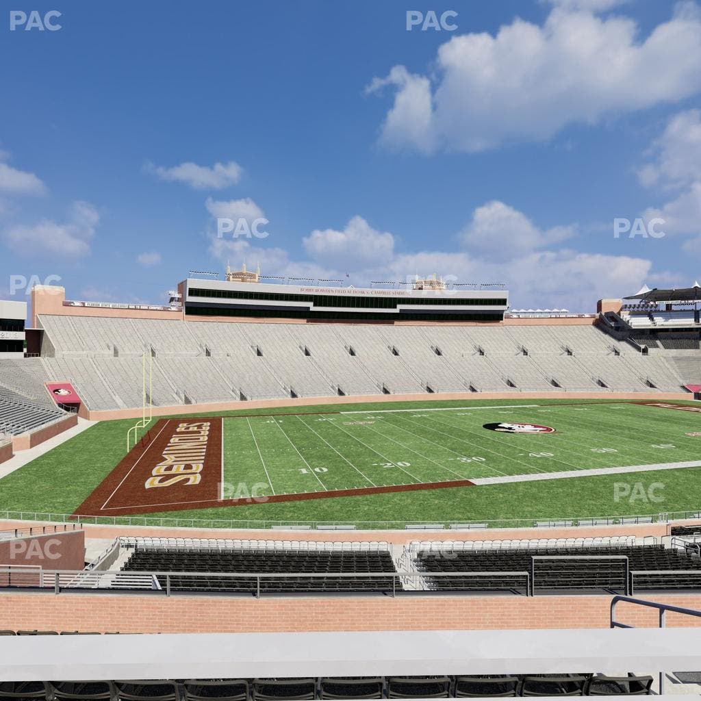 Doak Campbell Stadium - Section W 135 Seat View