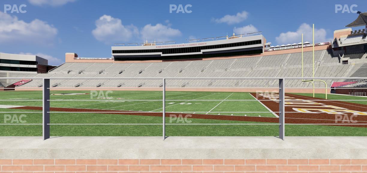 Doak Campbell Stadium - Section W 29 Seat View