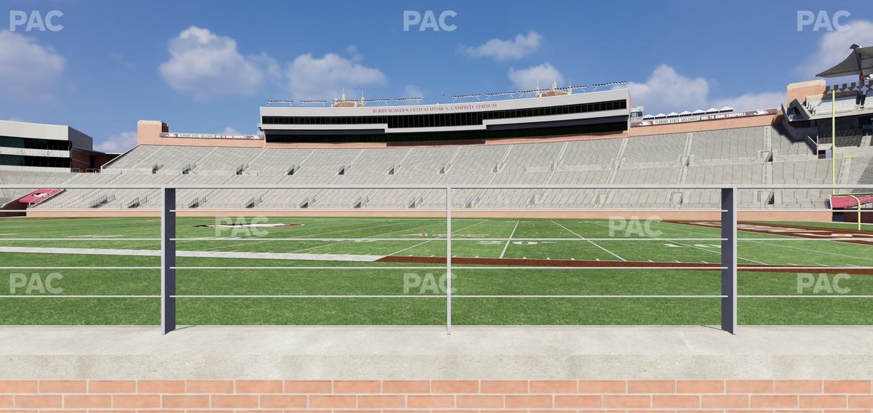 Doak Campbell Stadium - Section W 30 Seat View