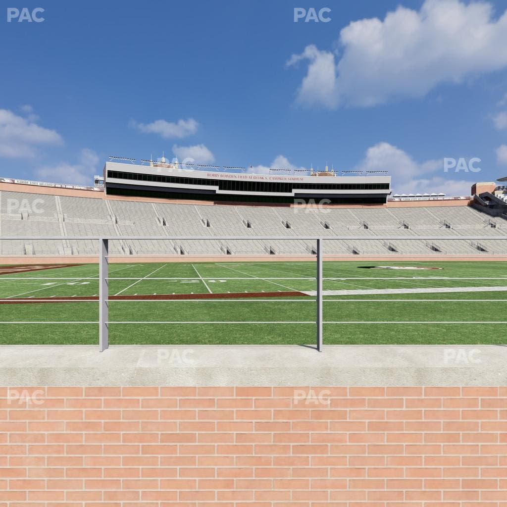 Doak Campbell Stadium - Section W 34 Seat View