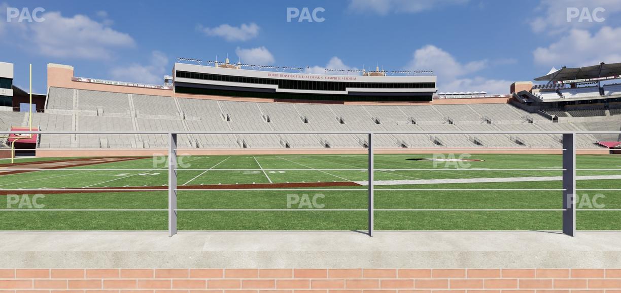 Doak Campbell Stadium - Section W 34 Seat View