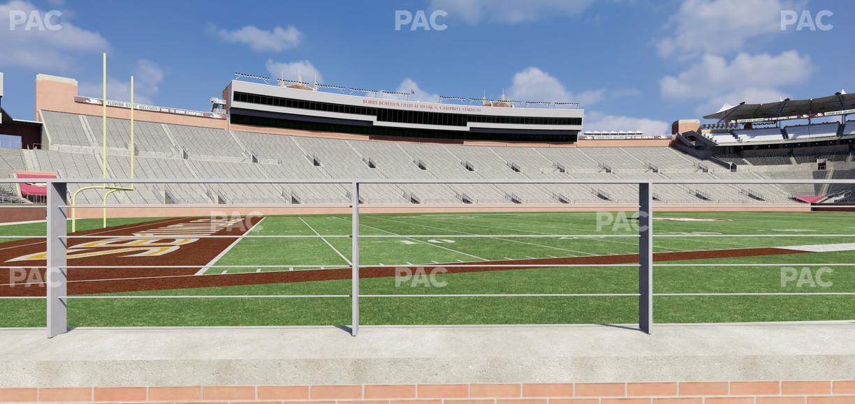 Doak Campbell Stadium - Section W 35 Seat View