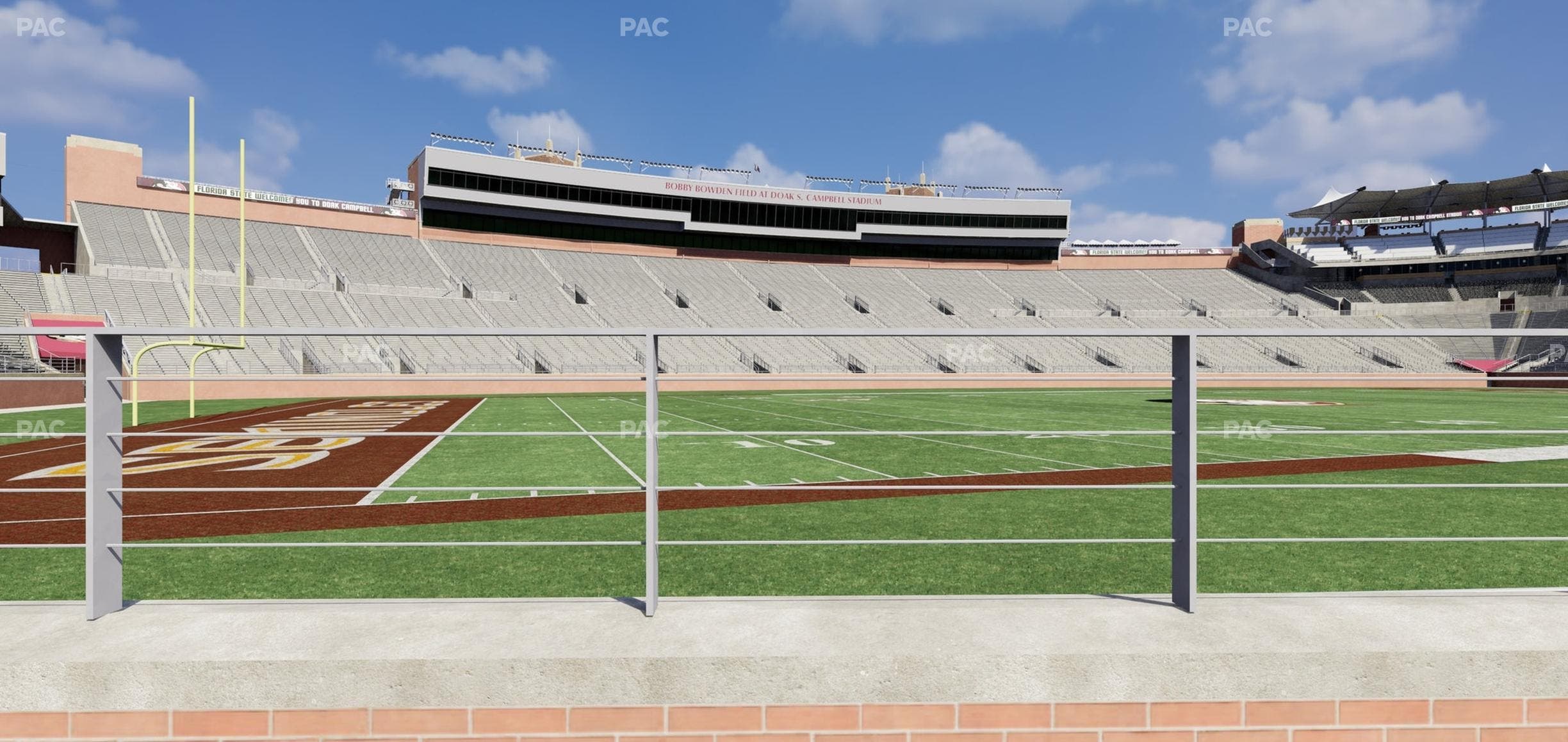 Doak Campbell Stadium - Section W 35 Seat View