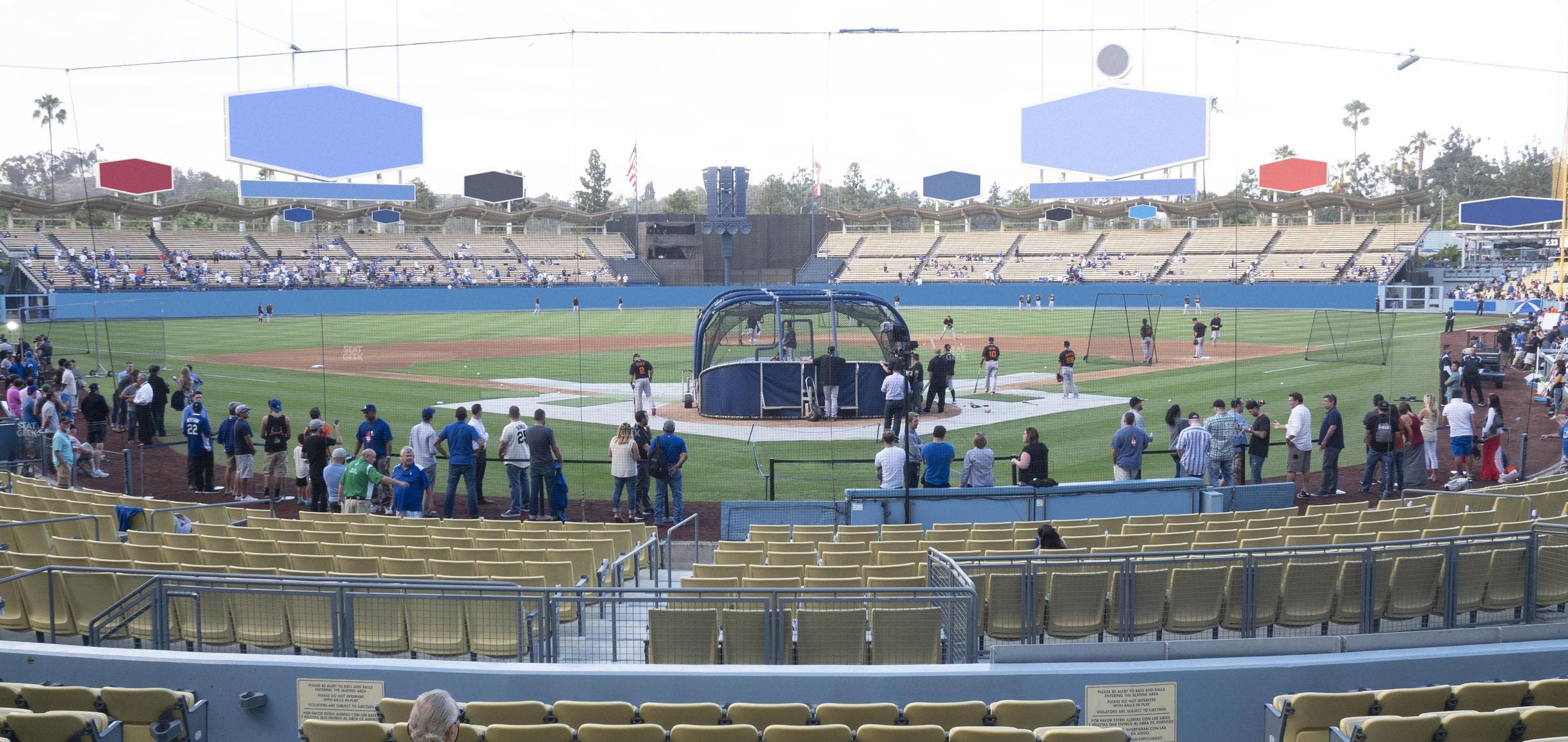 Dodger Stadium - Section 1 Fd Seat View