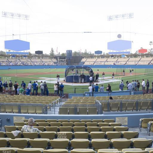 Dodger Stadium - Section 1 Fd Seat View
