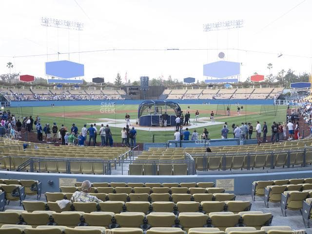 Dodger Stadium - Section 1 Fd Seat View