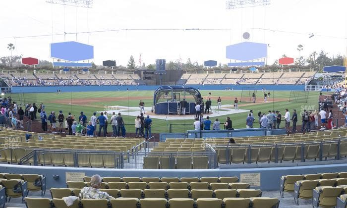 Dodger Stadium - Section 1 Fd Seat View