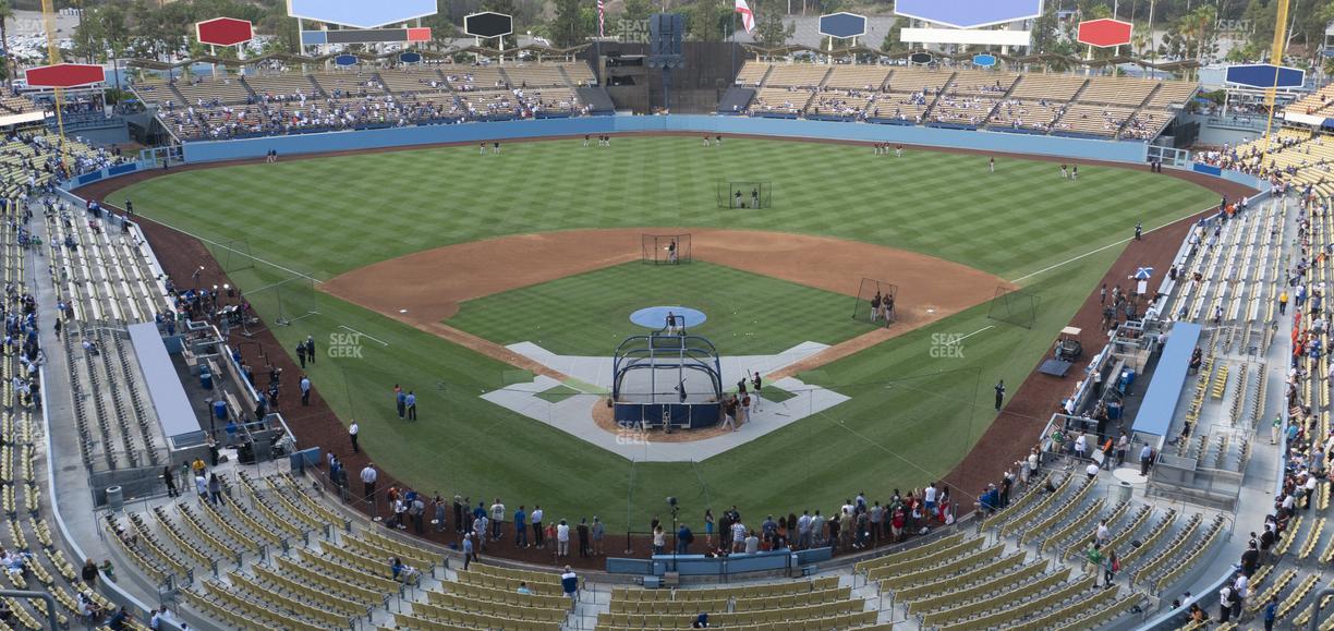 Dodger Stadium - Section 1 Rs Seat View