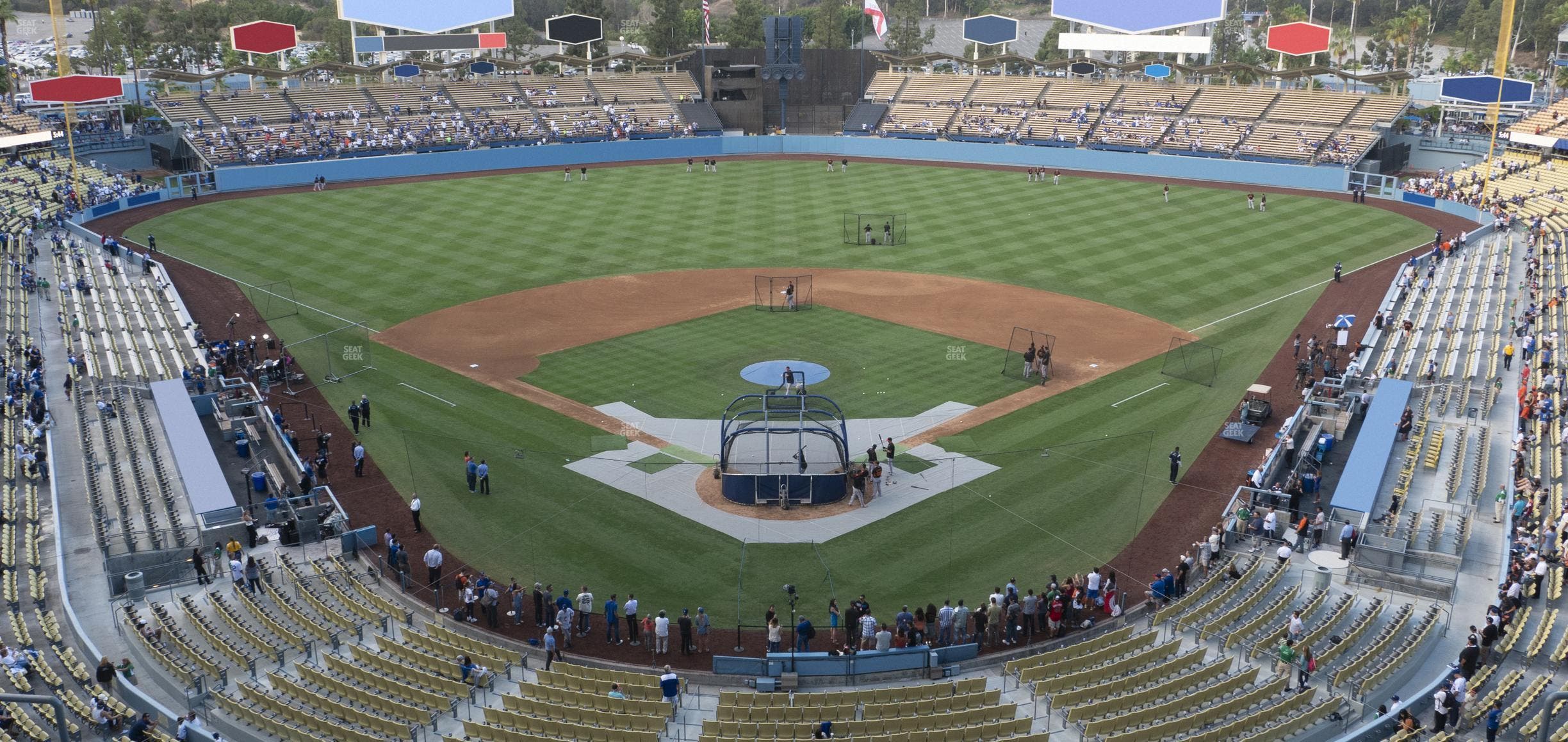 Dodger Stadium - Section 1 Rs Seat View