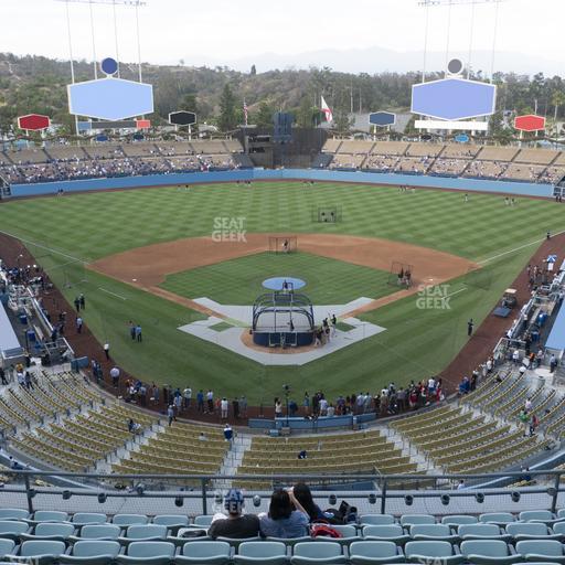 Dodger Stadium - Section 1 Rs Seat View