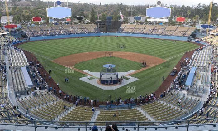 Dodger Stadium - Section 1 Rs Seat View