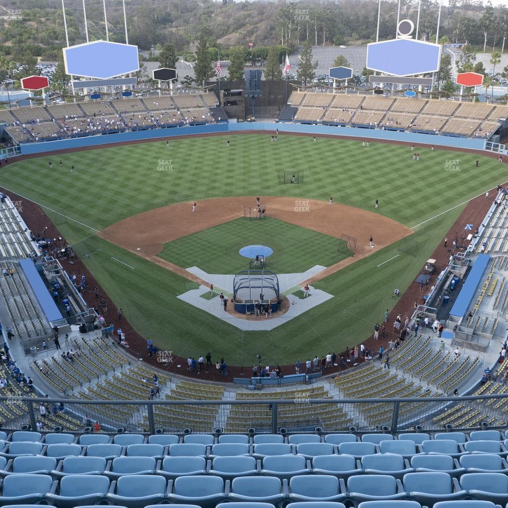 Dodger Stadium - Section 1 Td Seat View