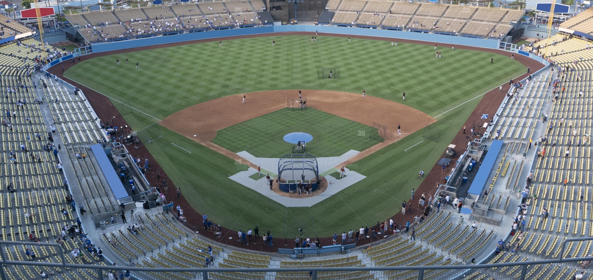 Dodger Stadium - Section 1 Td Seat View