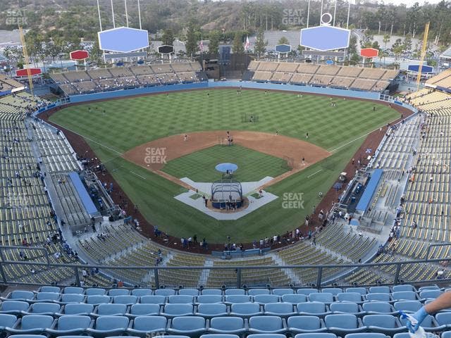 Dodger Stadium - Section 1 Td Seat View