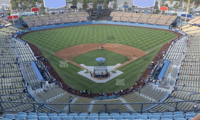 Dodger Stadium - Section 1 Td Seat View