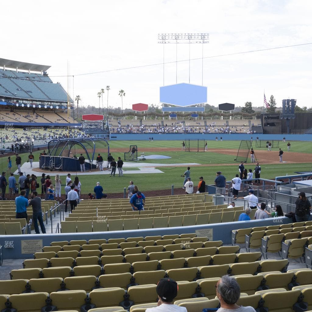 Dodger Stadium - Section 10 Fd Seat View