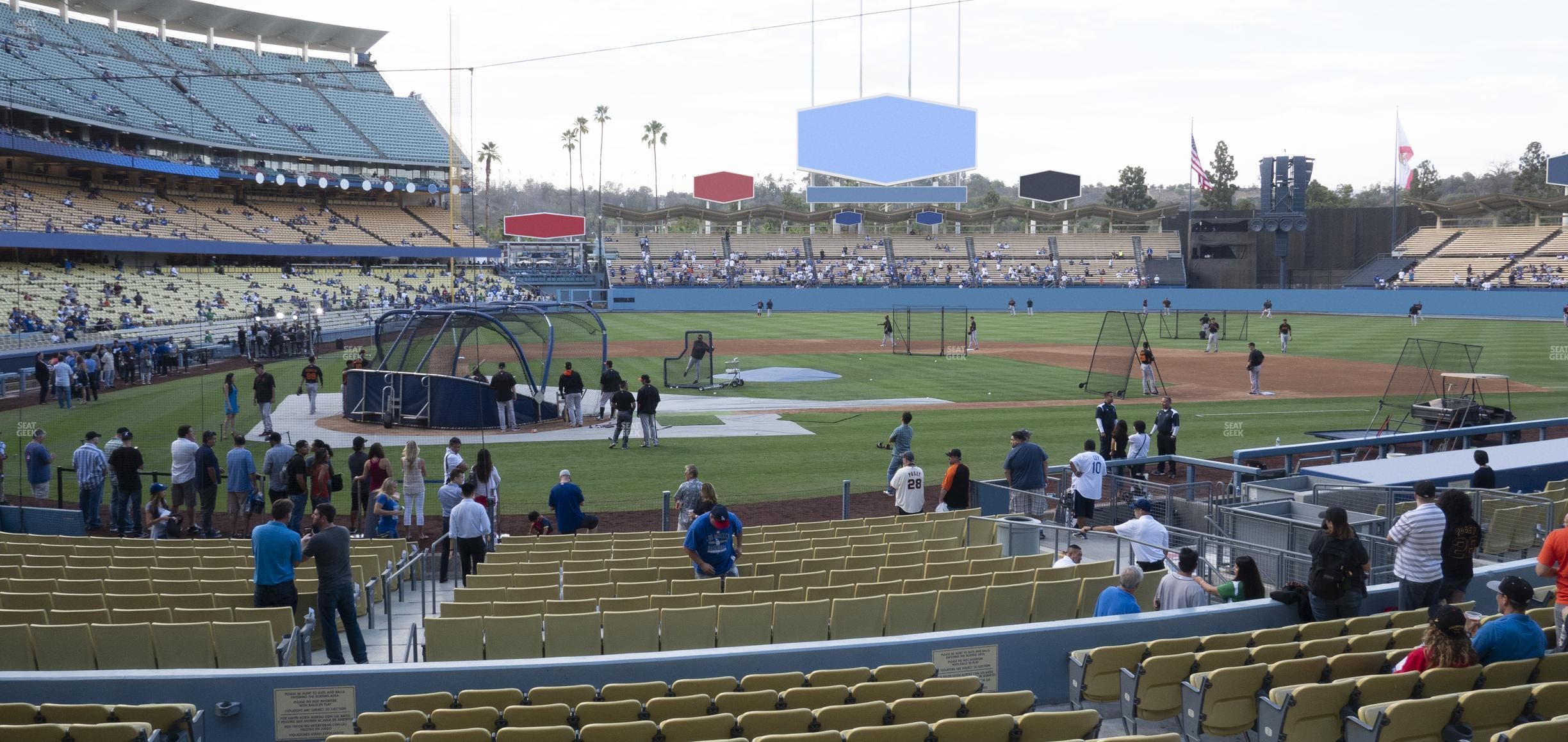 Dodger Stadium - Section 10 Fd Seat View
