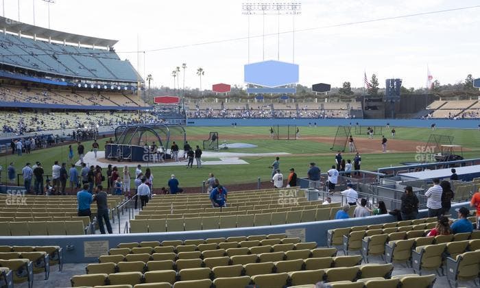 Dodger Stadium - Section 10 Fd Seat View