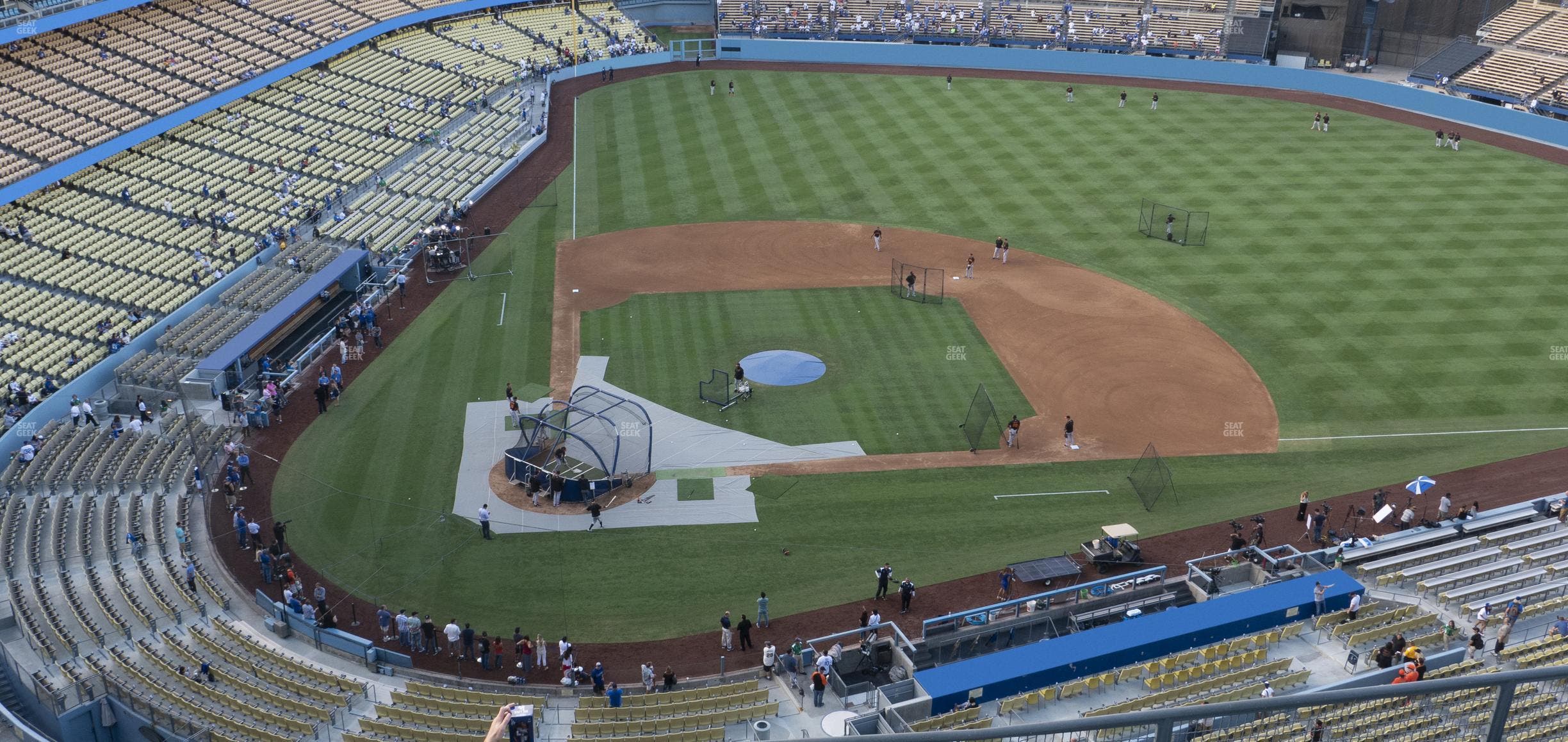Dodger Stadium - Section 10 Td Seat View