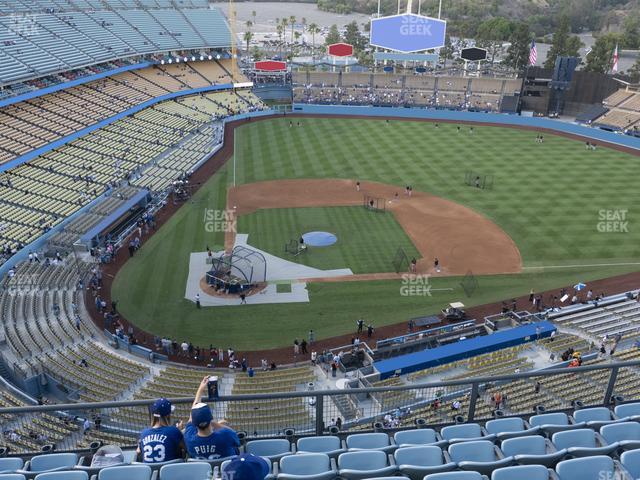 Dodger Stadium - Section 10 Td Seat View