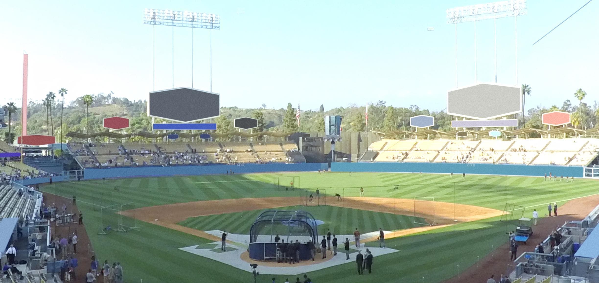 Dodger Stadium - Section 104 Lg Seat View