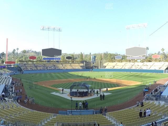 Dodger Stadium - Section 104 Lg Seat View