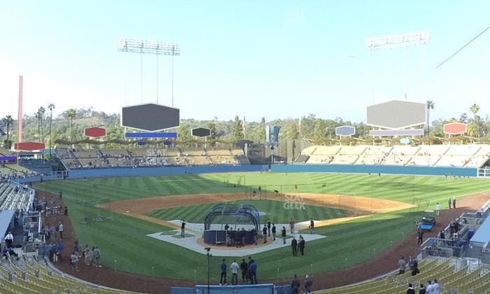 Dodger Stadium - Section 104 Lg Seat View