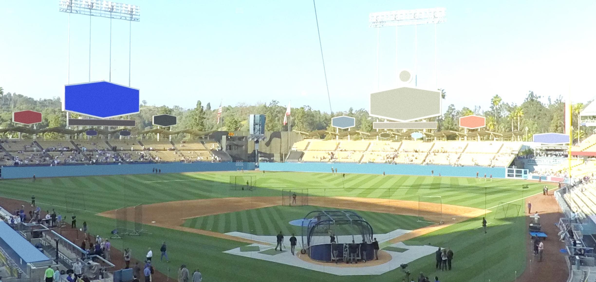 Dodger Stadium - Section 105 Lg Seat View