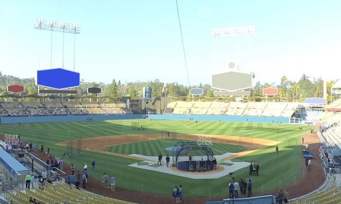 Dodger Stadium - Section 105 Lg Seat View