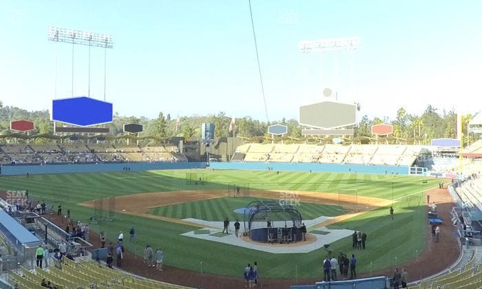 Dodger Stadium - Section 105 Lg Seat View