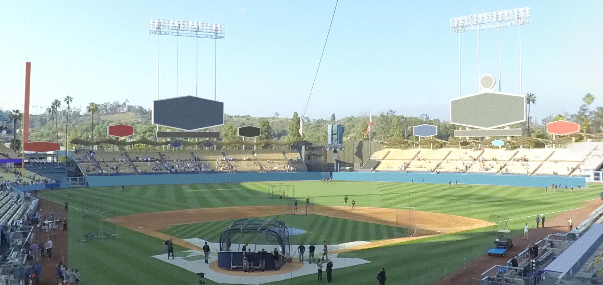 Dodger Stadium - Section 106 Lg Seat View