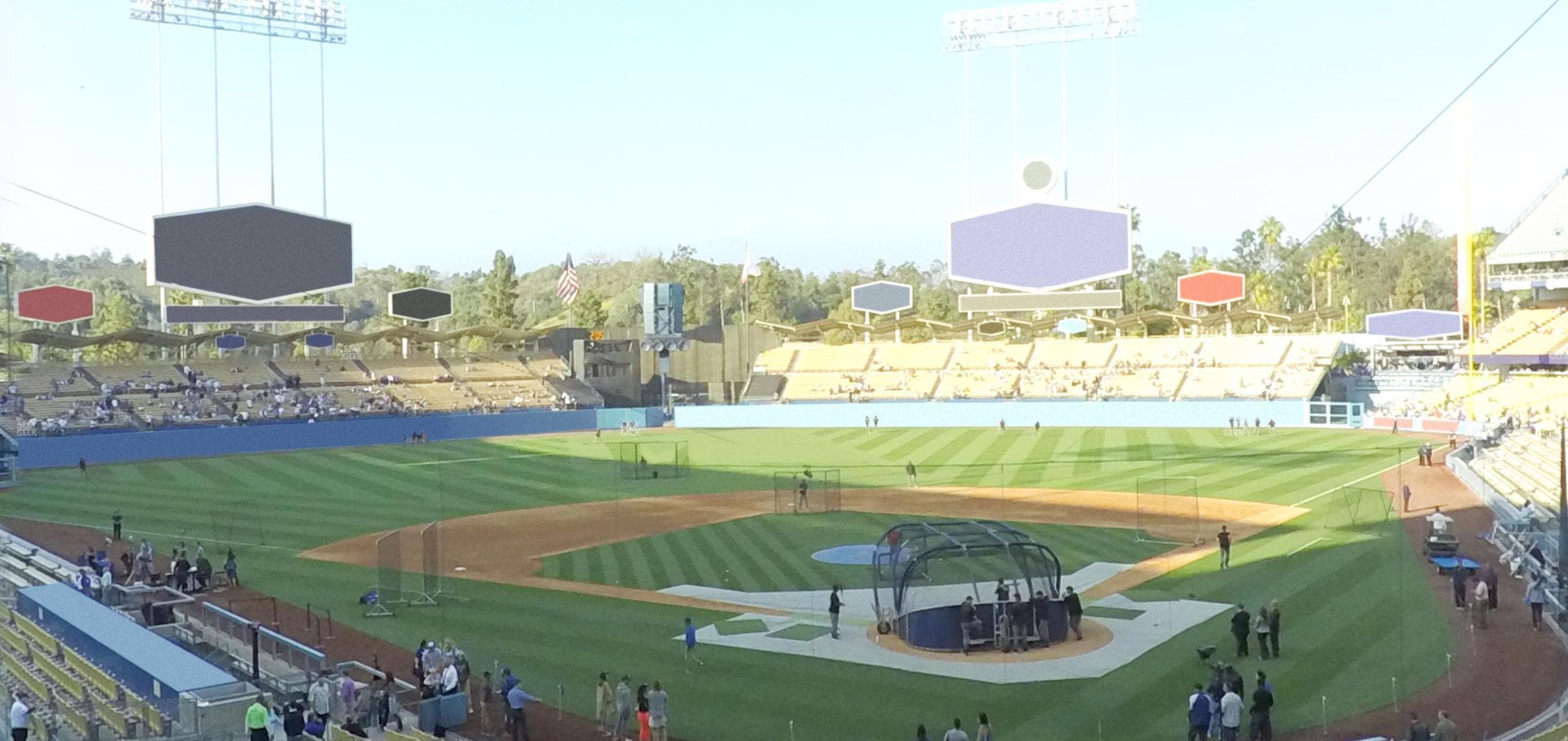 Dodger Stadium - Section 107 Lg Seat View