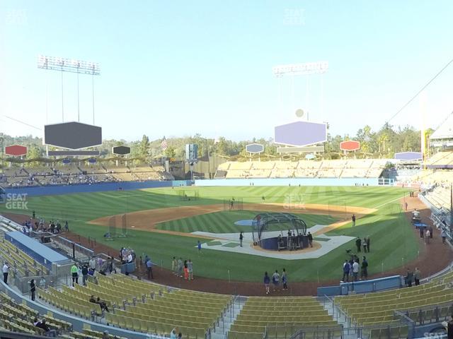 Dodger Stadium - Section 107 Lg Seat View