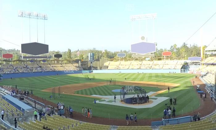 Dodger Stadium - Section 107 Lg Seat View