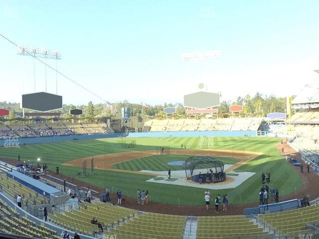 Dodger Stadium - Section 109 Lg Seat View