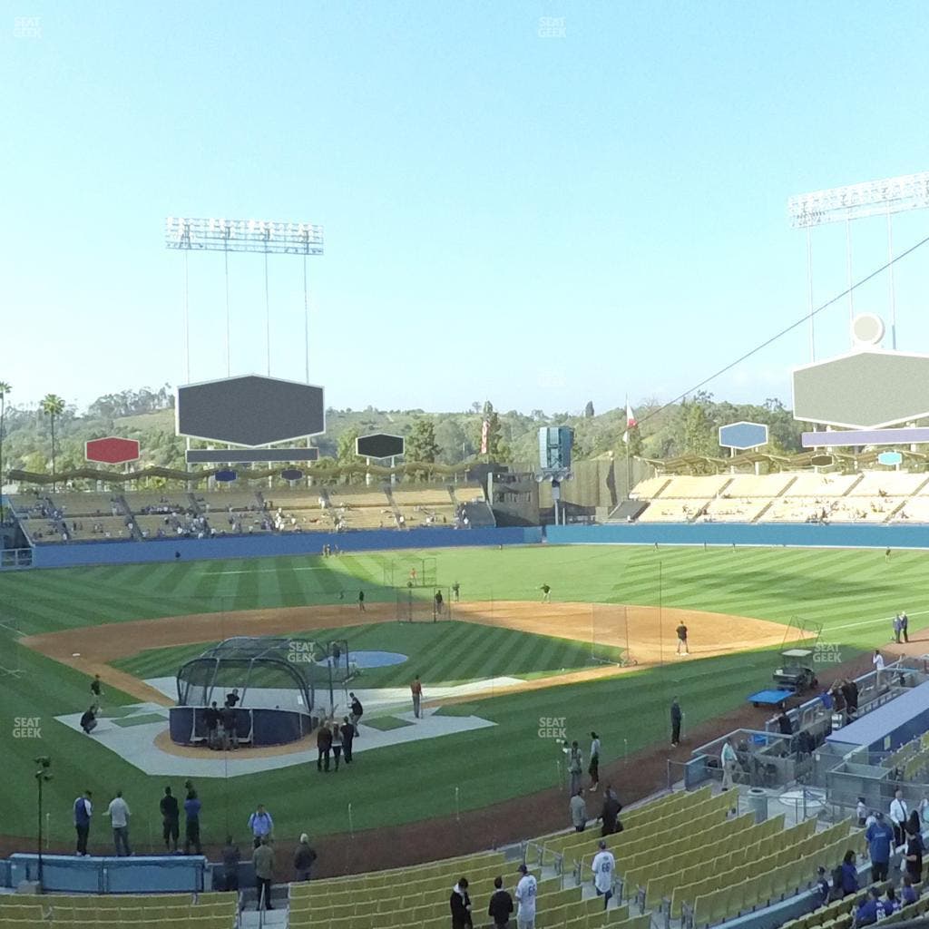 Dodger Stadium - Section 110 Lg Seat View