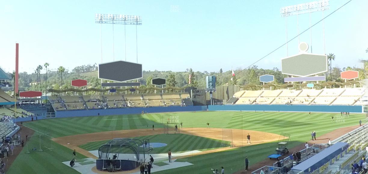Dodger Stadium - Section 110 Lg Seat View