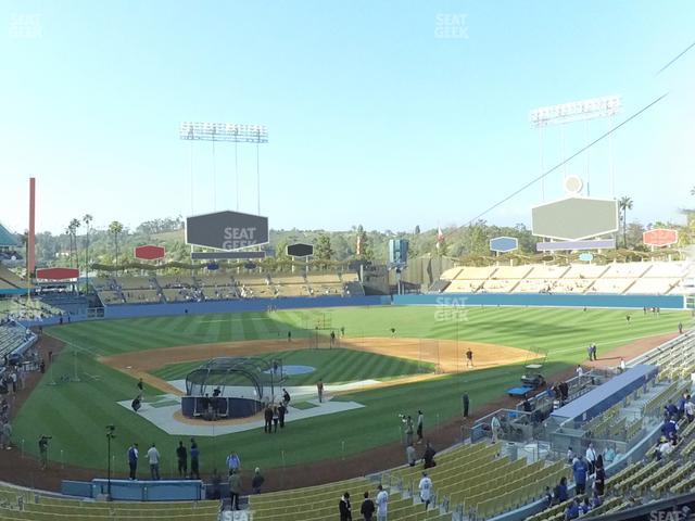 Dodger Stadium - Section 110 Lg Seat View