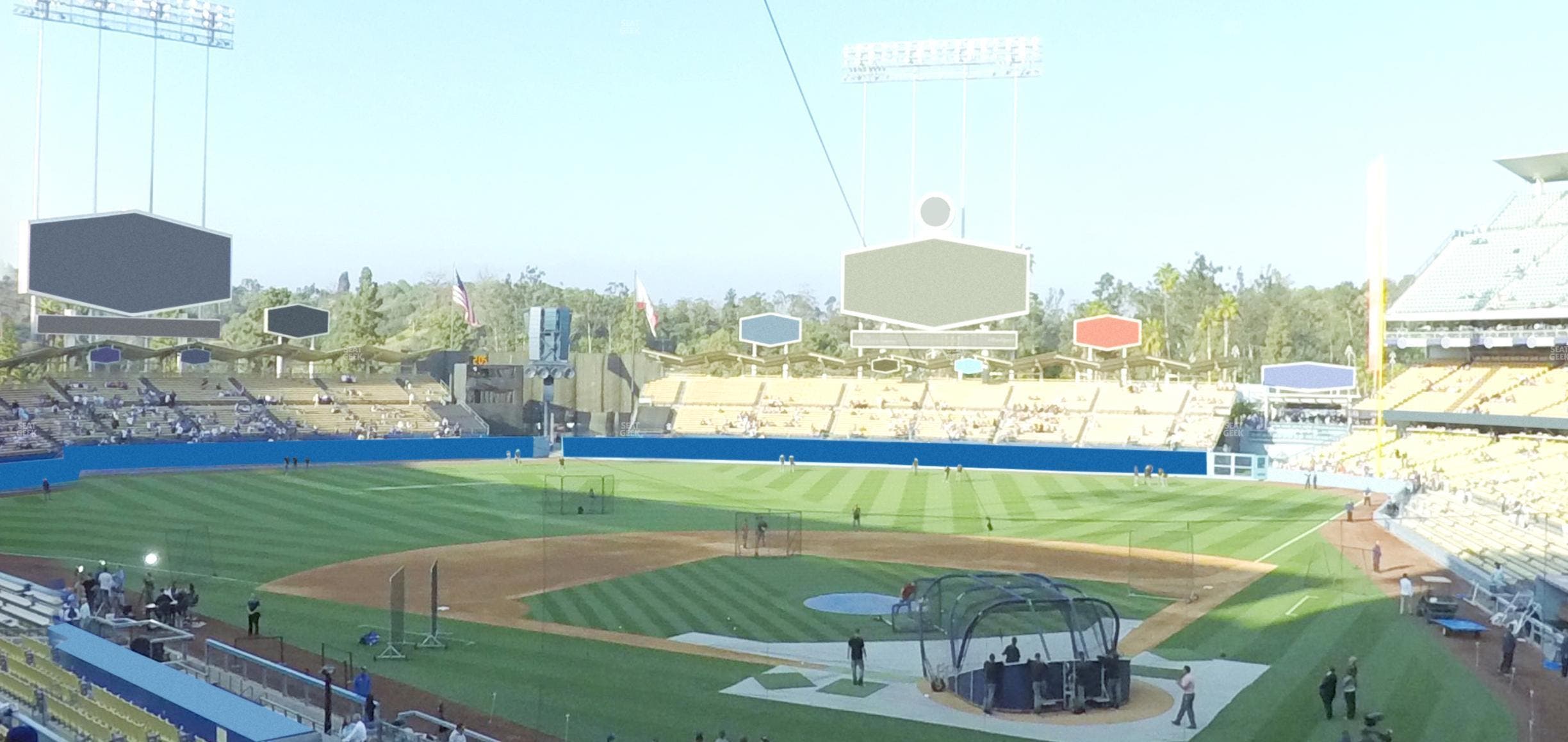 Dodger Stadium - Section 111 Lg Seat View