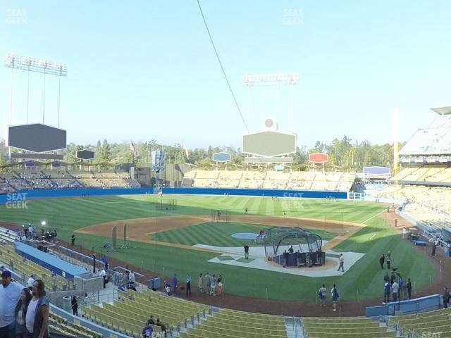 Dodger Stadium - Section 111 Lg Seat View