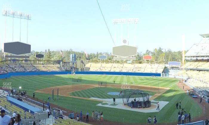 Dodger Stadium - Section 111 Lg Seat View