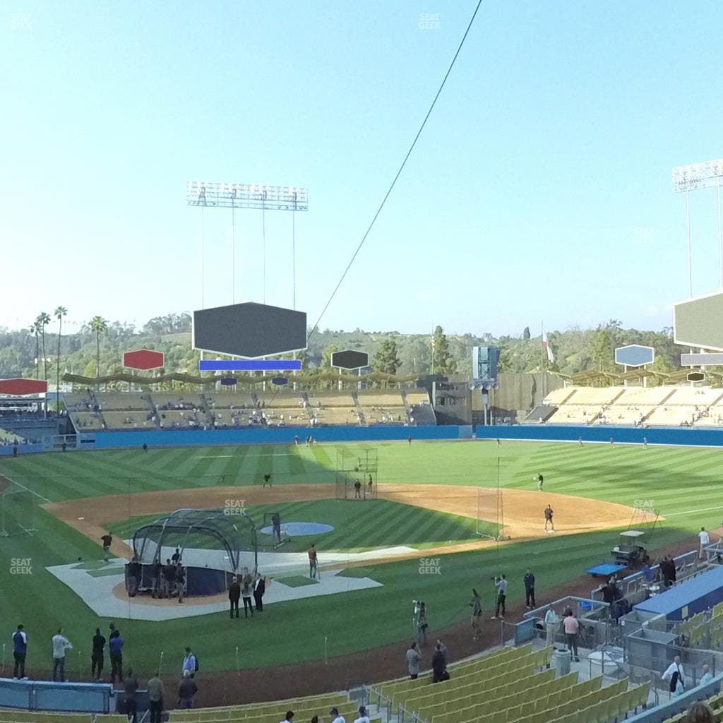 Dodger Stadium - Section 112 Lg Seat View