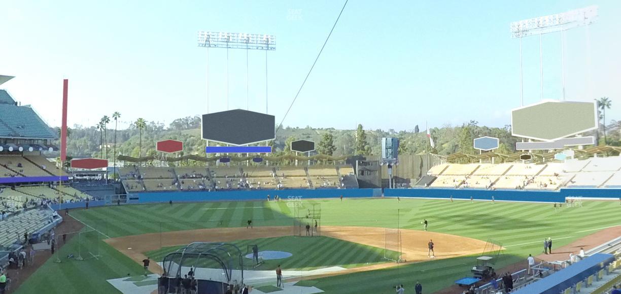 Dodger Stadium - Section 112 Lg Seat View