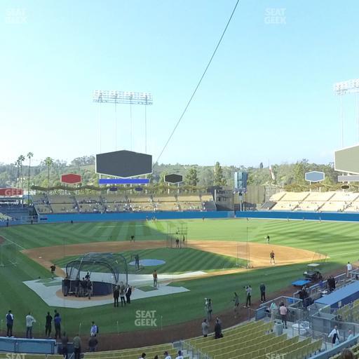 Dodger Stadium - Section 112 Lg Seat View
